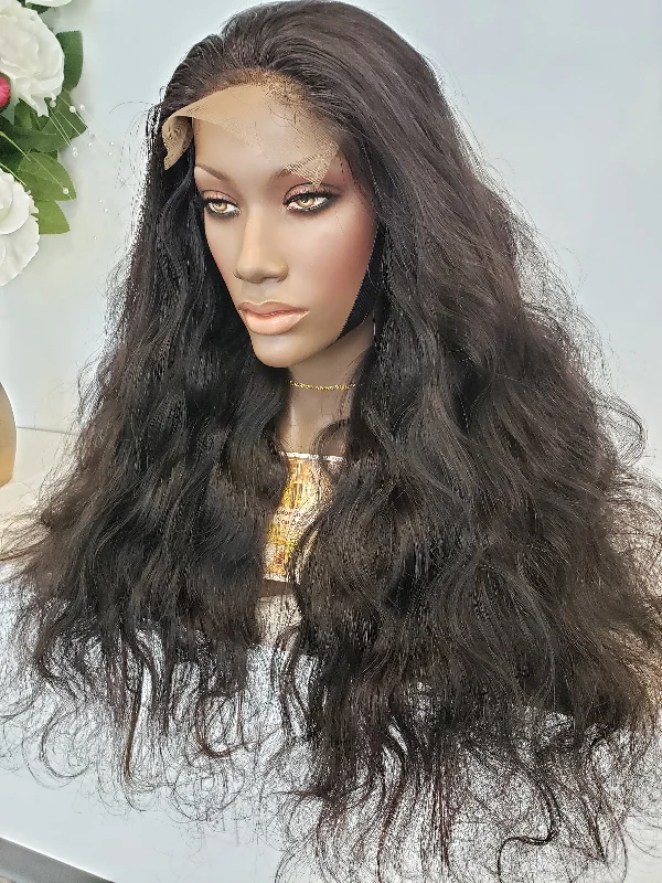 Cambodian Body Wave High Density FRONTAL Wig (3 bundles + frontal)