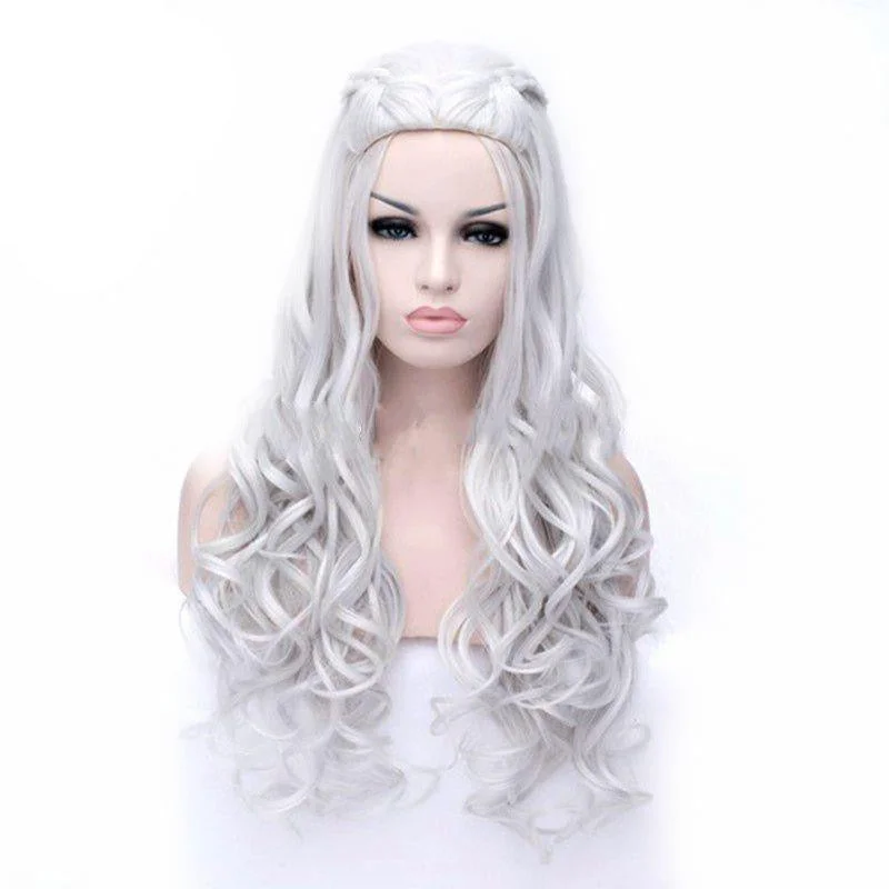 Long Curly Braided Wig