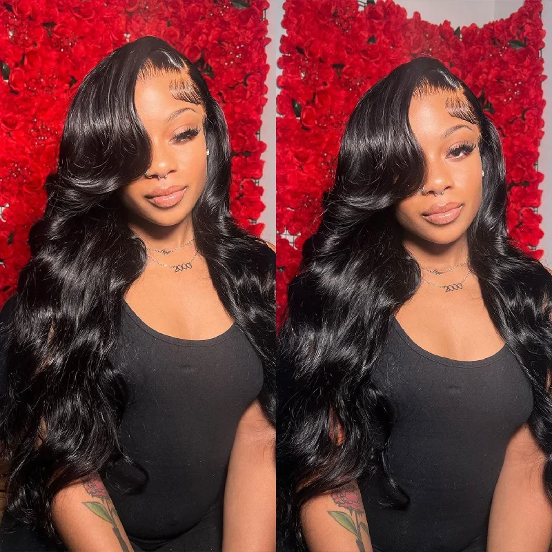 13x6 Skin Melt Lace Front Body Wave Human Hair Wig