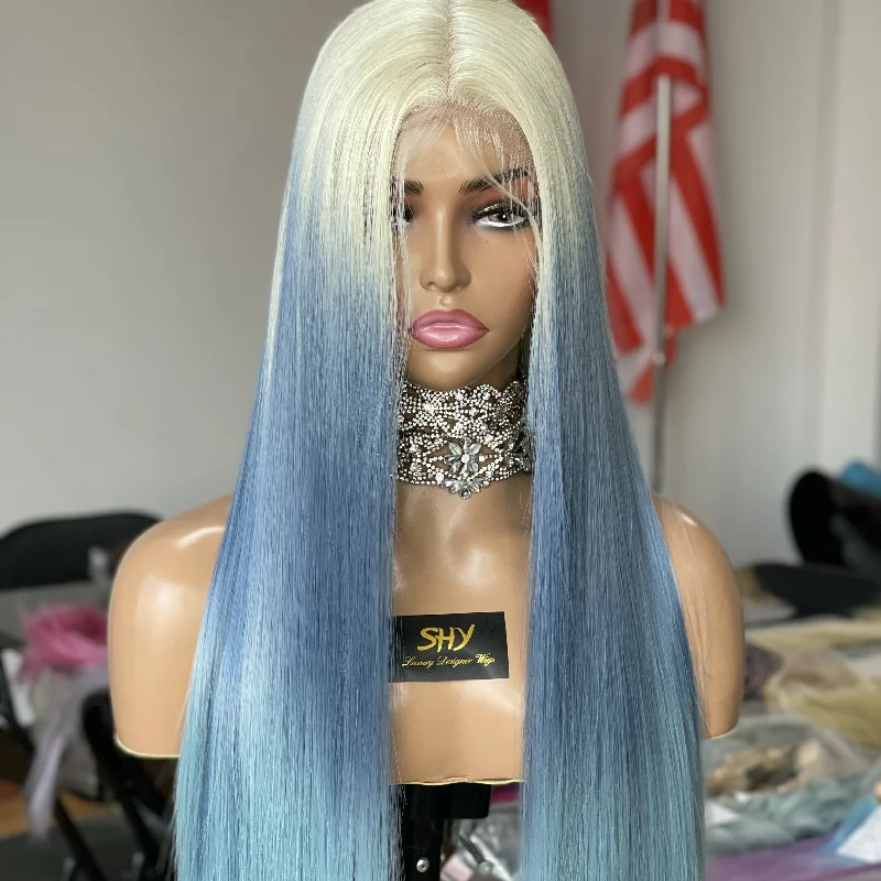 New Design T Part Lace Wig Synthetic Futura,Futura Fiber Colorful Wig,Premium Futura Wigs With Natural Baby Hair In Stock