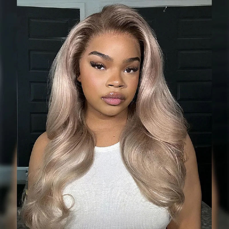 Ombre Ash Blonde 13x4 | 13x6 Human Hair Lace Front Wig