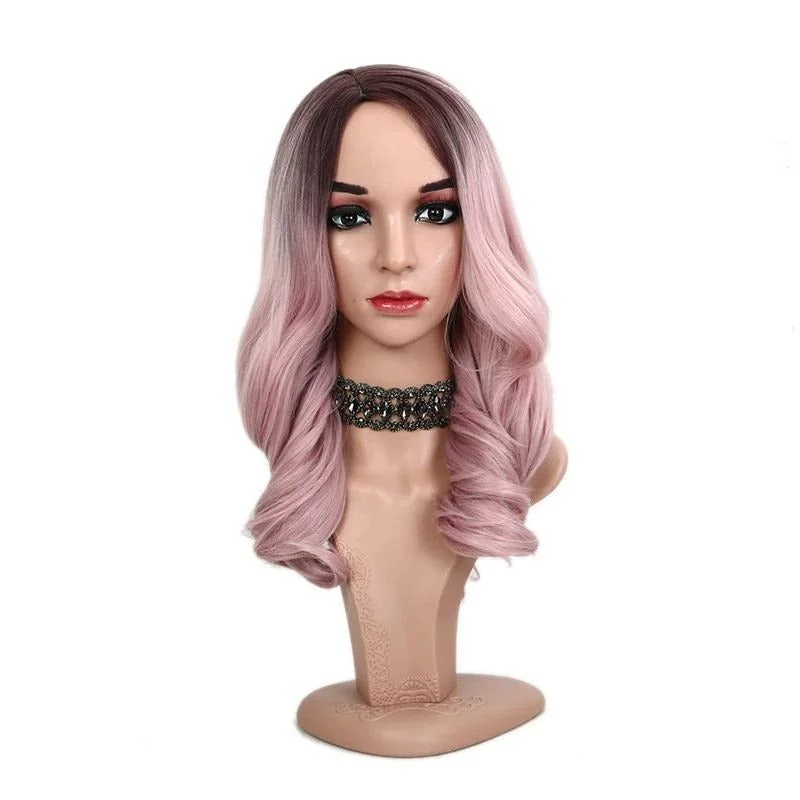 "Slutty Nora" Pink Ombre Wig