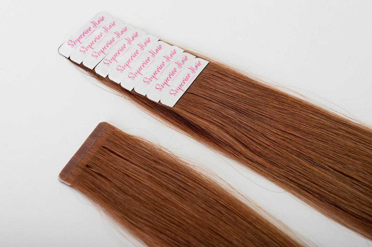 #33 Auburn Ultra Seamless Tape In Extensions