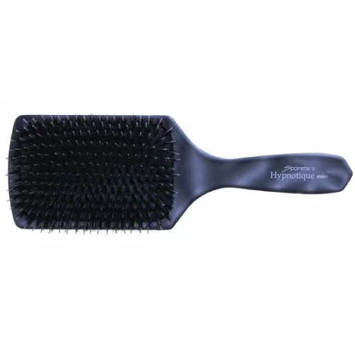 Spornette Brush #5901 Hypnotique Paddle Silver- Blended Bristles