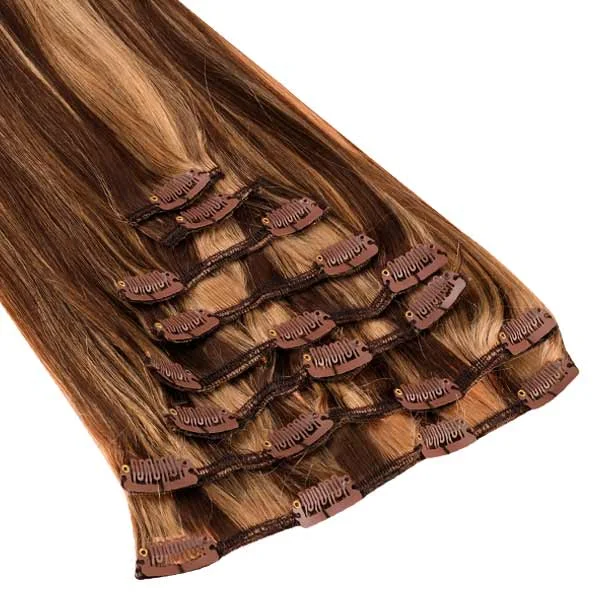 #4/27 Clip In Hair Extensions 7PCS