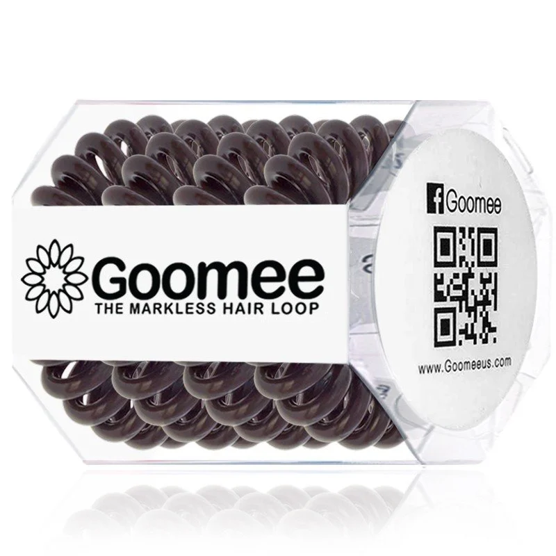 Goomee Markless Hair Loop-Coco Brown 4 Pack