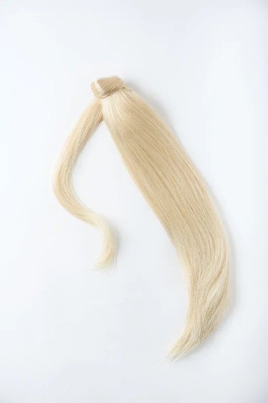 #613 Platinum Blonde Ponytail Extensions