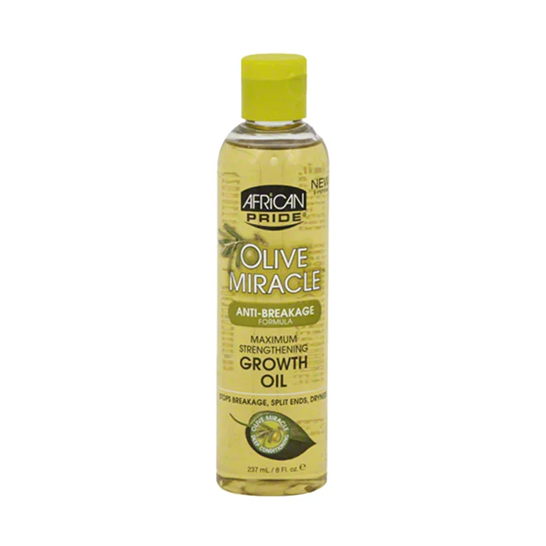 AFRICAN PRIDE Olive Miracle Growth Oil 8oz