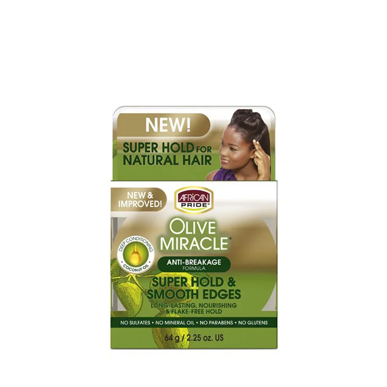 AFRICAN PRIDE OLIVE MIRACLE Silky Smooth Edges 2.25oz