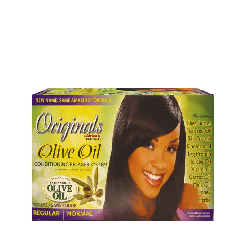 AFRICA'S BEST ORIGINALS Olive Oil Conditioning Relaxer System [REGULAR]