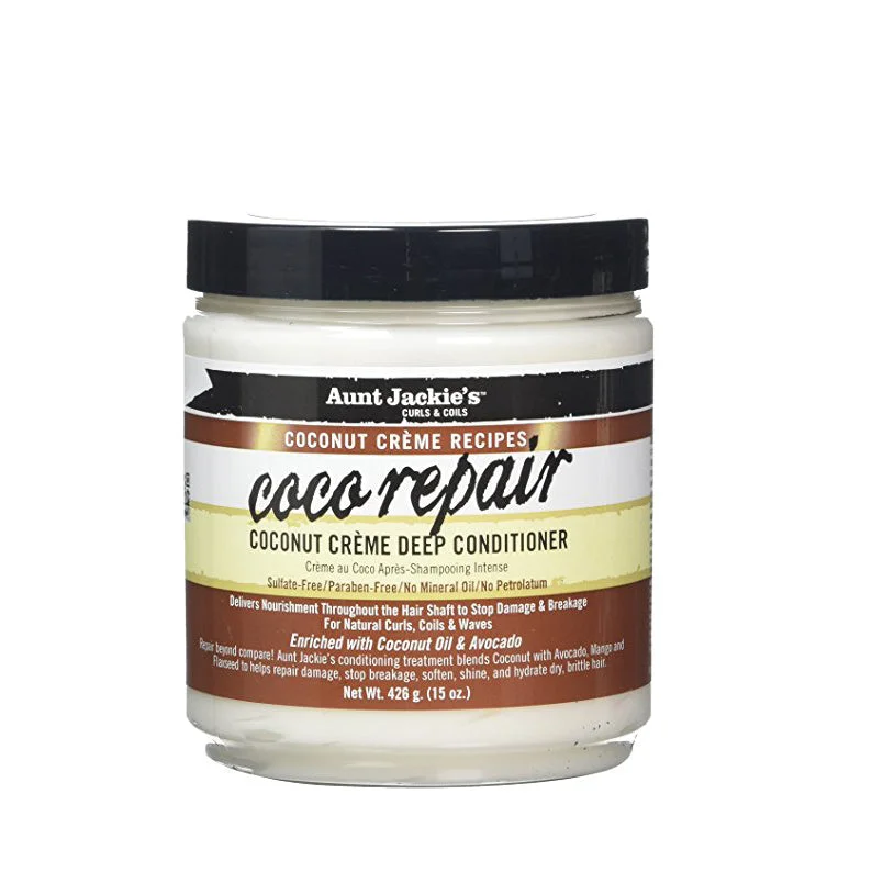 AUNT JACKIE'S COCO REPAIR Coconut Creme Deep Conditioner 15oz