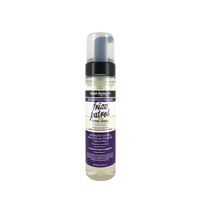 AUNT JACKIE'S Grapeseed Frizz Patrol Setting Mousse