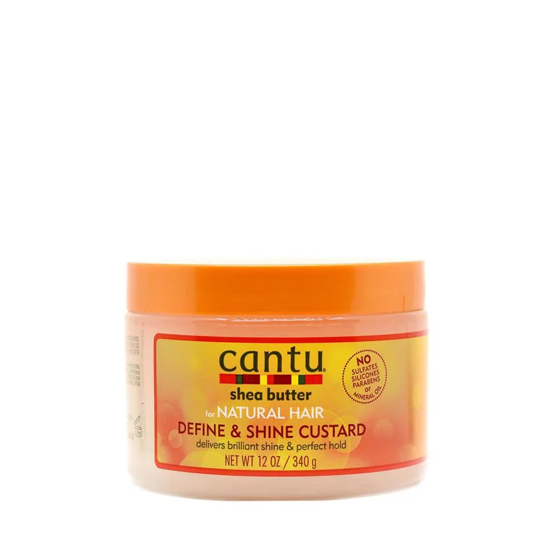 CANTU for NATURAL HAIR Define & Shine Custard 12oz