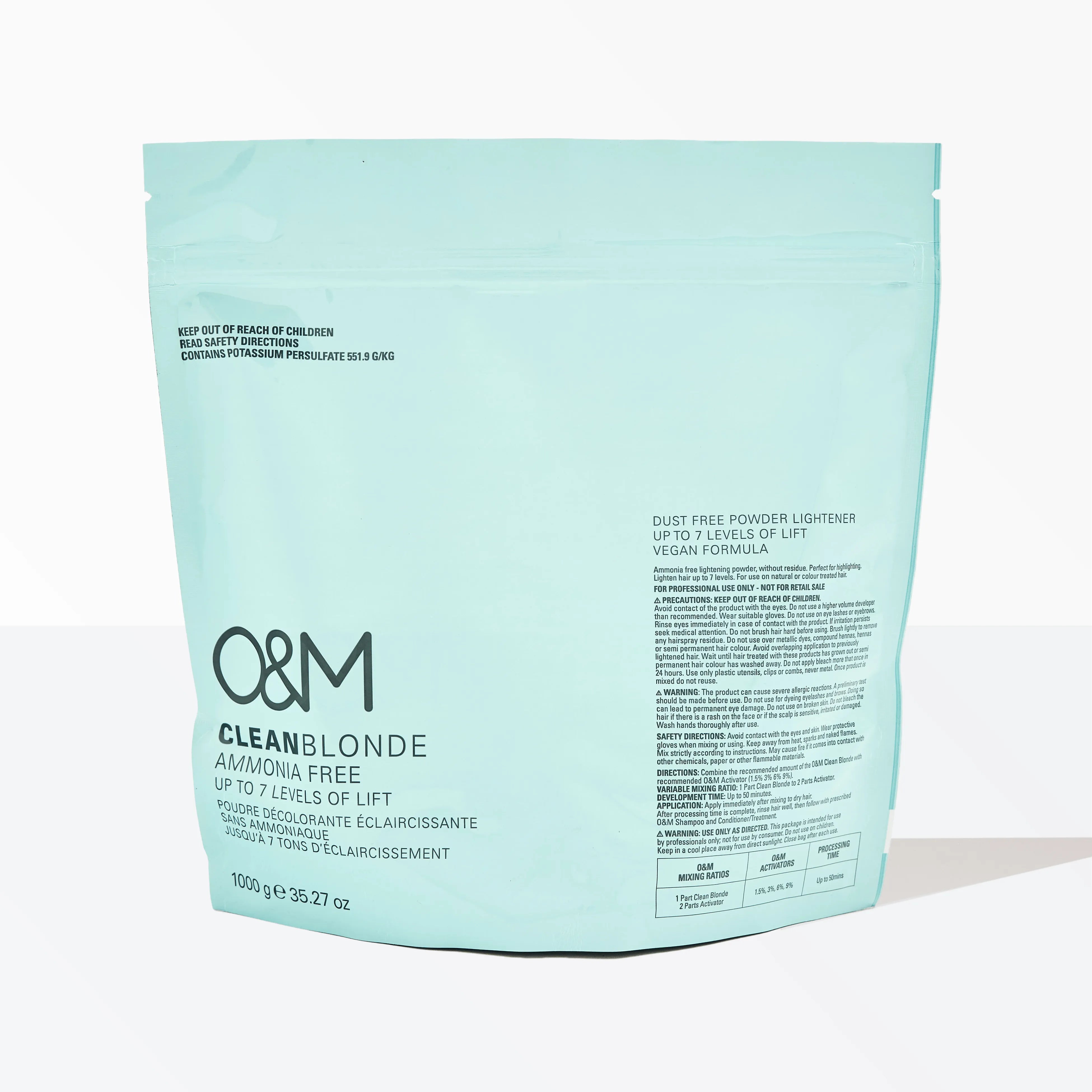 CLEAN.Blonde Ammonia-Free Powder Lightener (1kg)