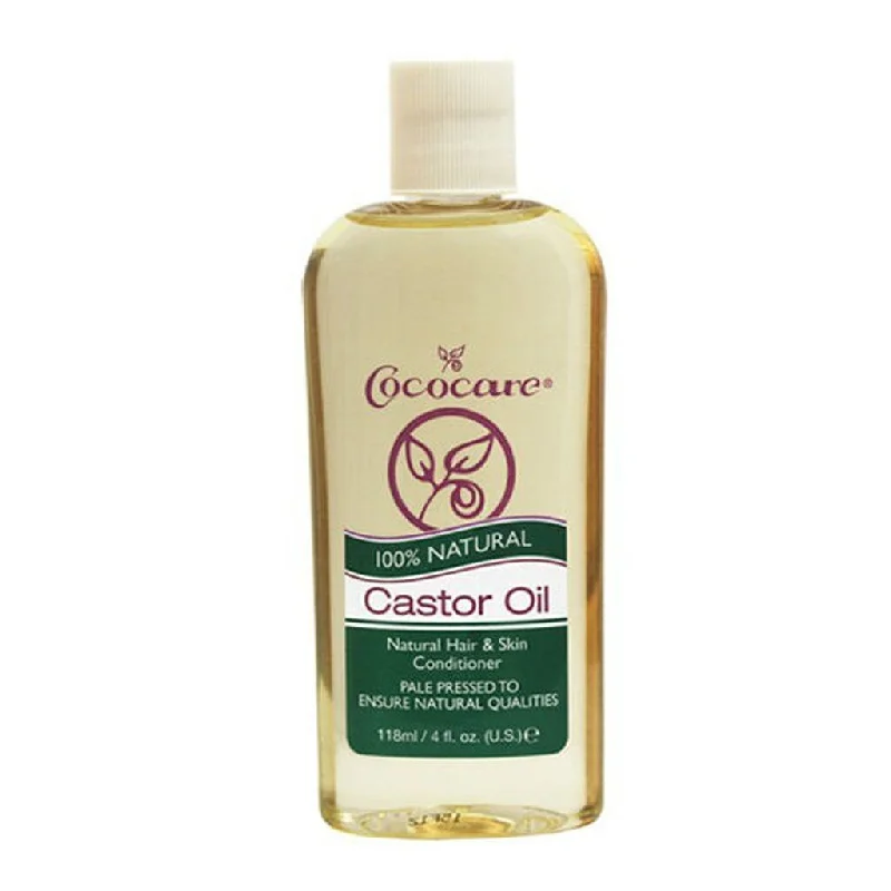 Cococare 100% Natural Castor Oil 4 Oz