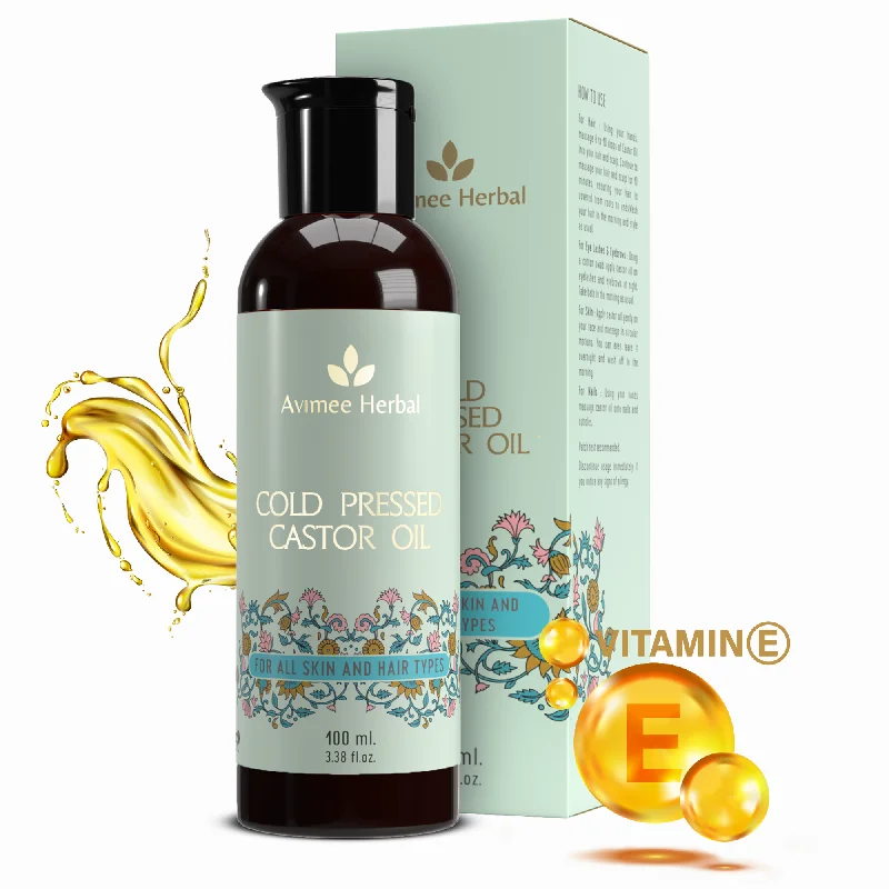 Cold Pressed Castor Oil for Hair Growth