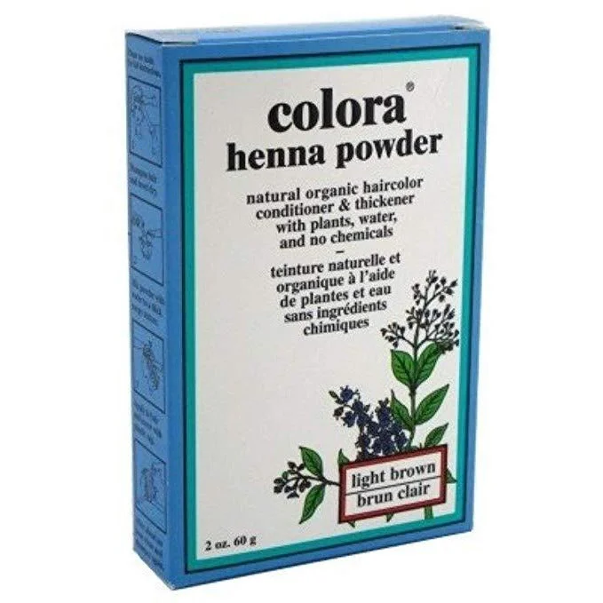 Colora Henna Powder Light Brown 2 Oz