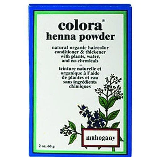 Colora Henna Powder Mahogany 2 Oz