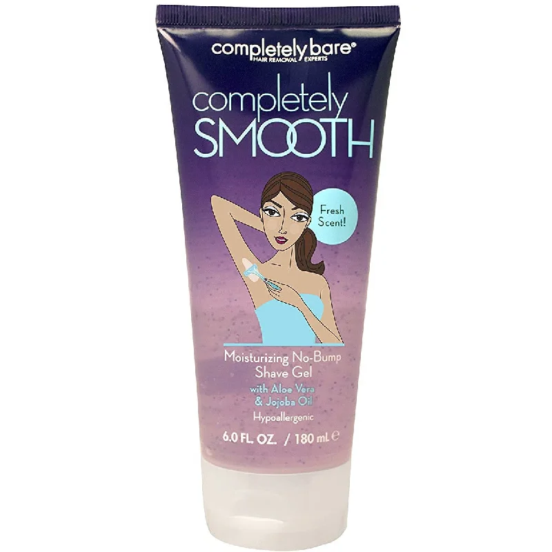 Completely Smooth Moisturizing No-Bump Shave Gel, 6.0 Oz