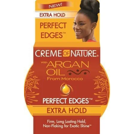 Creme Of Nature Argan Oil Edge Extra 2.25 Oz