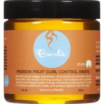 Curls Paste Passion Fruit Curl Control Paste 4 Oz