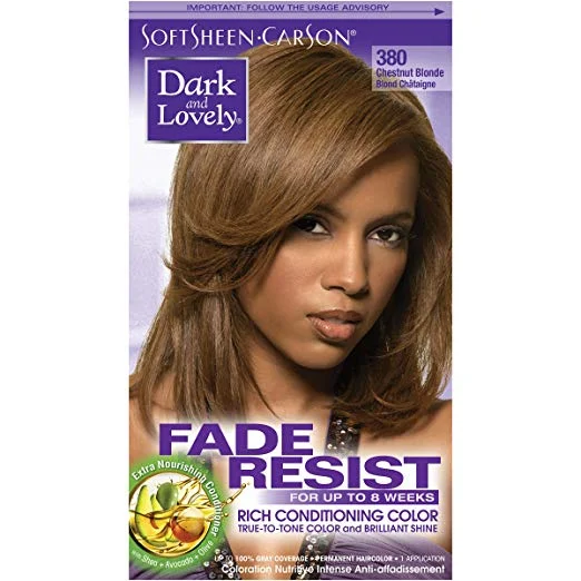 Dark And Lovely Color New #380 Chestnut Blonde