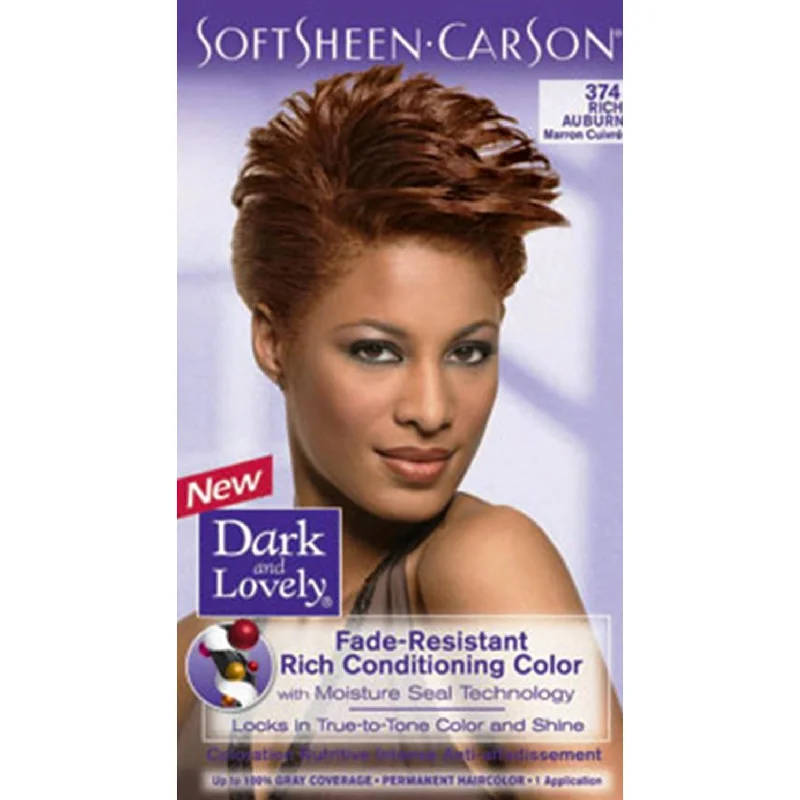 Dark And Lovely Color New #374 Rich Auburn