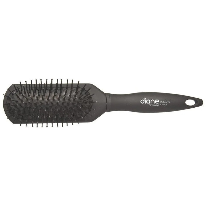 Diane Soft Touch Small Paddle Brush-Charcoal