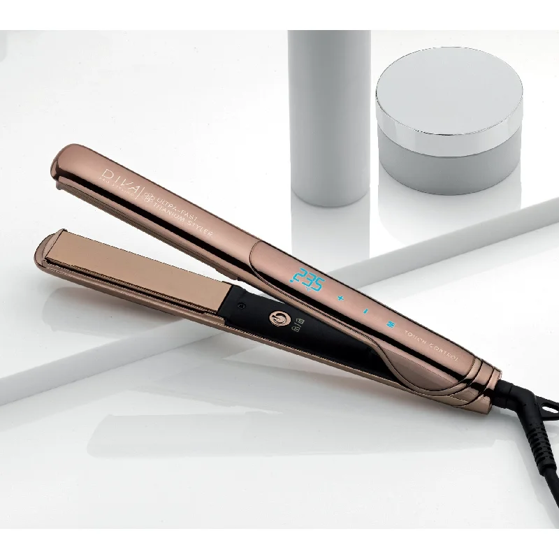 Diva Ultra Fast Rose Gold Titanium Straightener