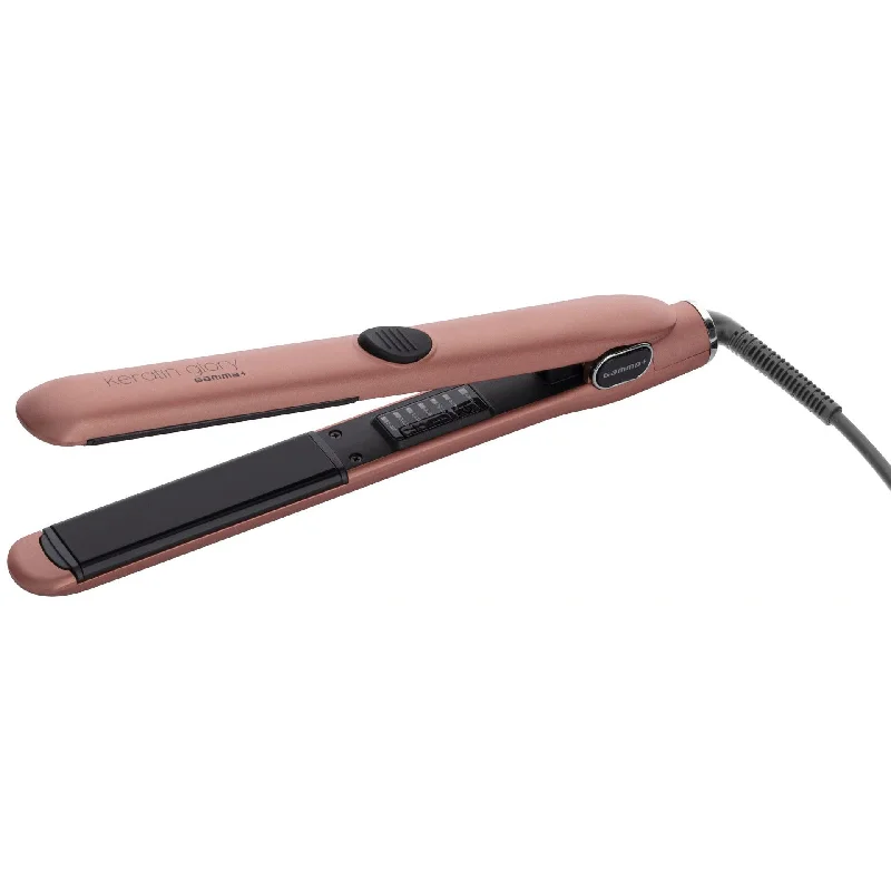 Gamma+ Keratin Glory Straightener Rose Gold