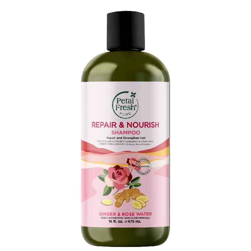 Repair & Nourish Shampoo with Ginger and Rose Water