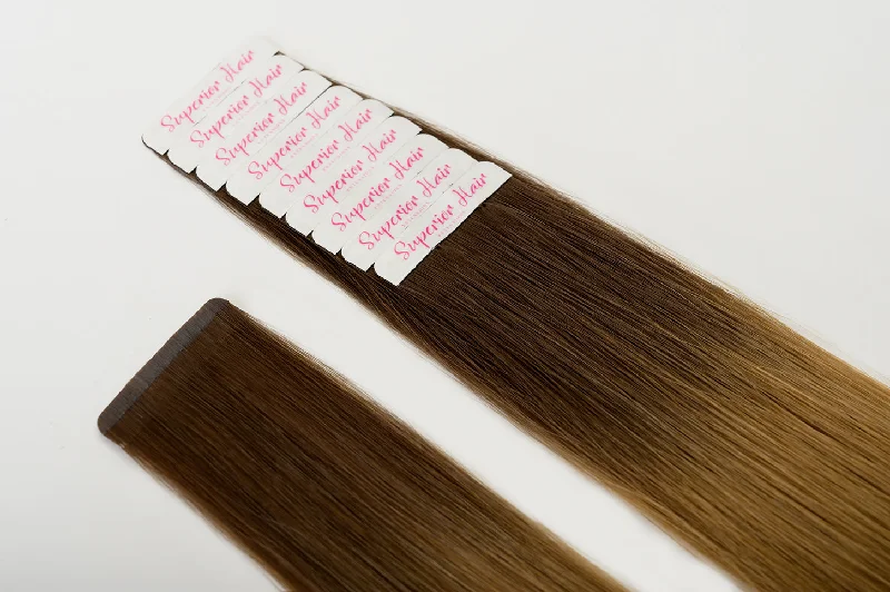 #Ginger Snap Ultra Seamless Tape In Extensions