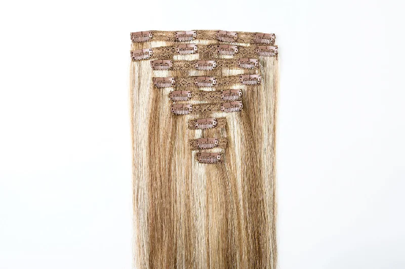 #Hazelnut Twist Classic Clip In Hair Extensions 9pcs