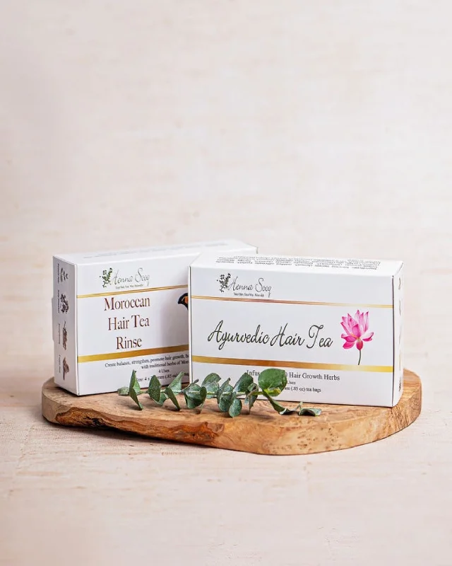 Hydrating and Strengthening Hair Tea Bundle