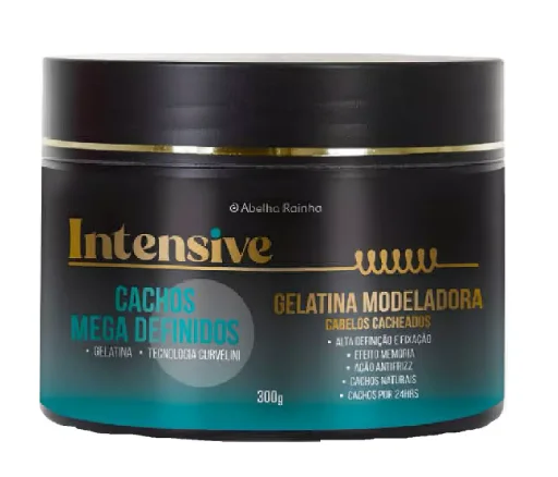 Intensive Frizz Control Curl Styling Gelatin Hair Finisher 300g - Abelha Rainha