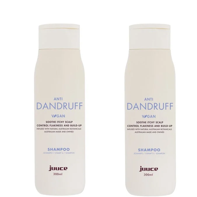 Juuce Anti Dandruff Shampoo Soothe Itchy Scalp Control Flakiness Duo .