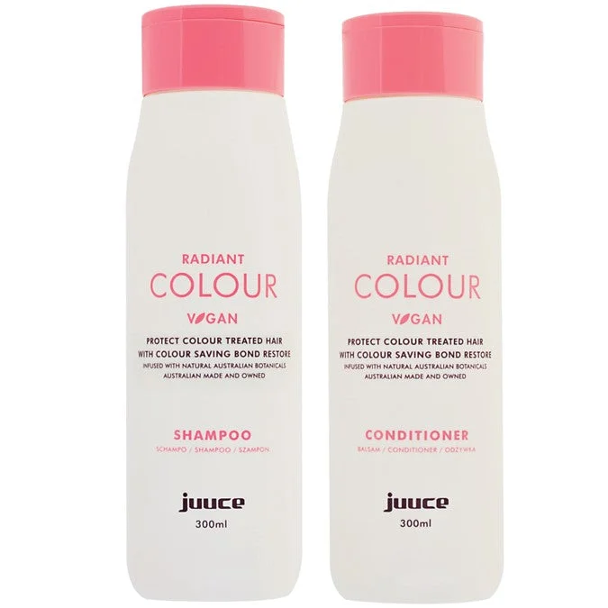 Juuce Radiant Colour - Protect Colour Treated Hair Shampoo & Conditioner Duo