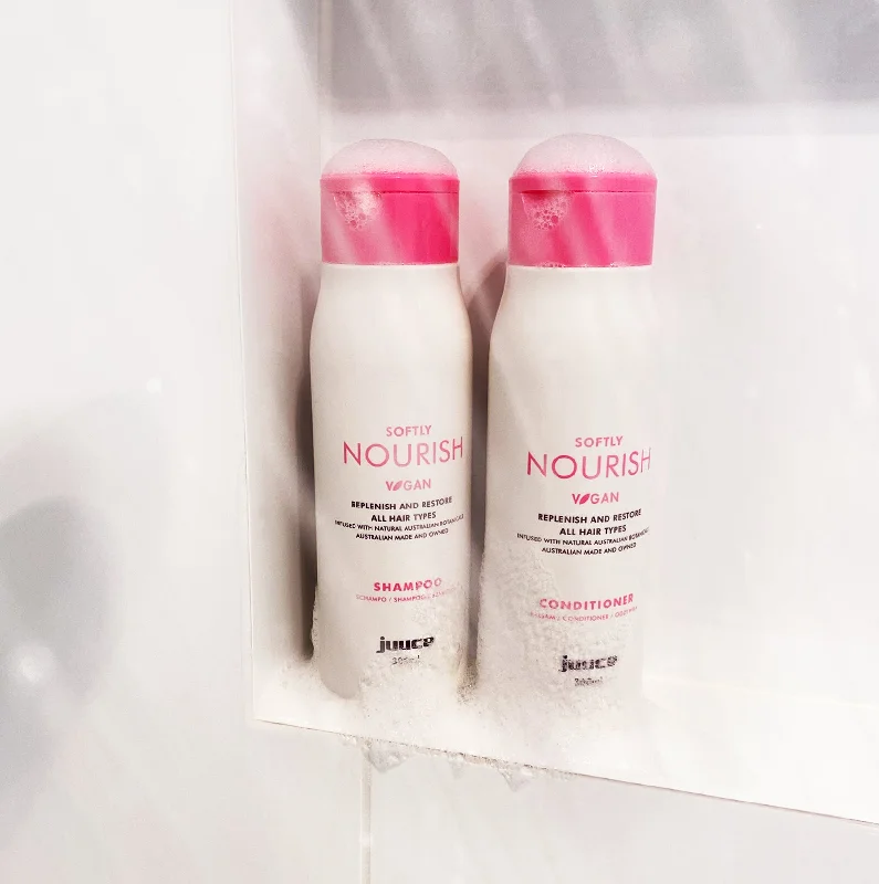 Juuce Softly Nourish Duo Replenish and Restore all Hair Types                  .