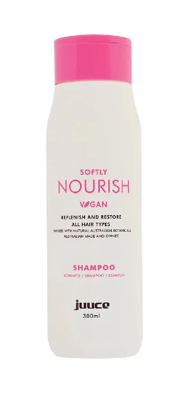 Juuce Softly Nourish Shampoo Replenish and Restore all Hair Types