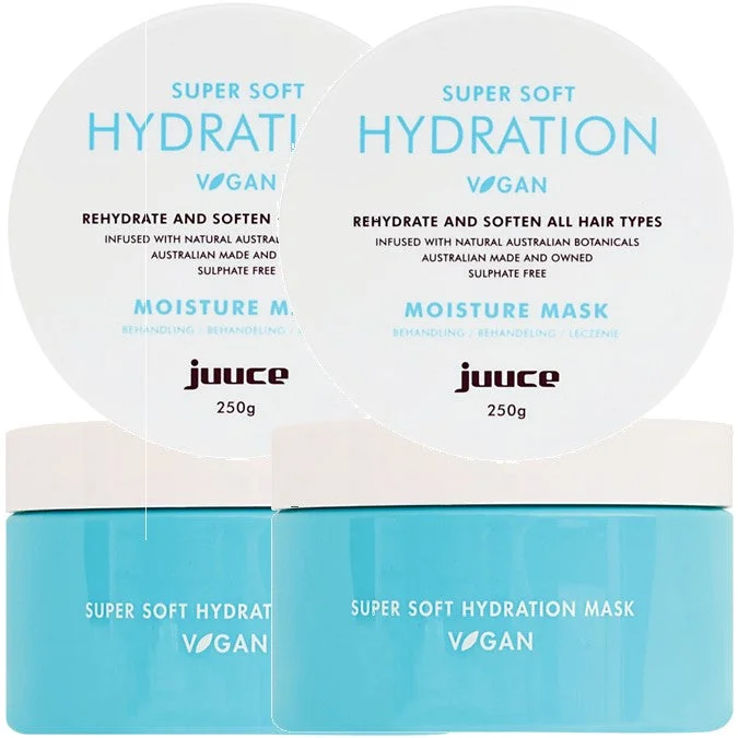 Juuce Super Soft Hydration Rehydrate and Soften Hair Moisture Mask Duo