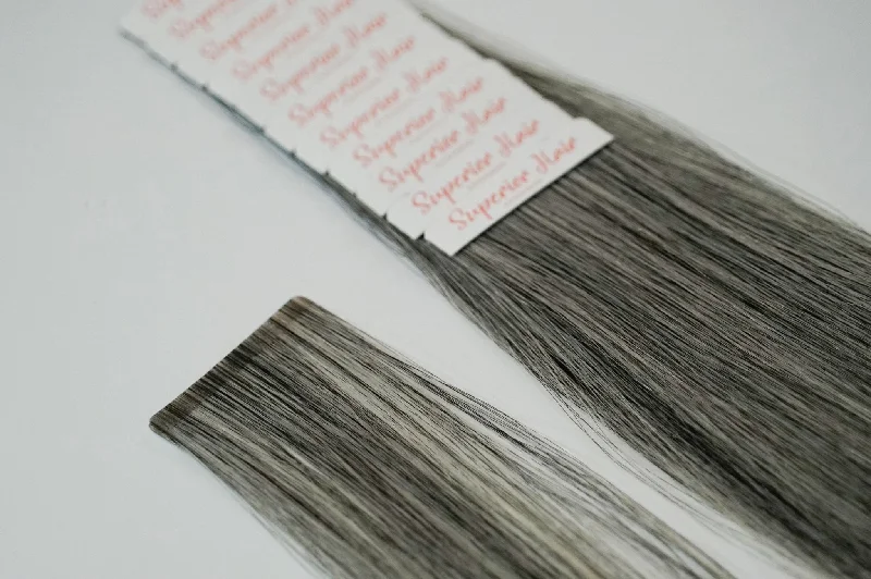 Light Grey Ultra Seamless Tape In Extensions