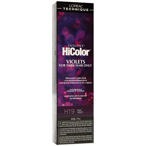 Loreal Professional Excellence HiColor Black & Violet Hair Color