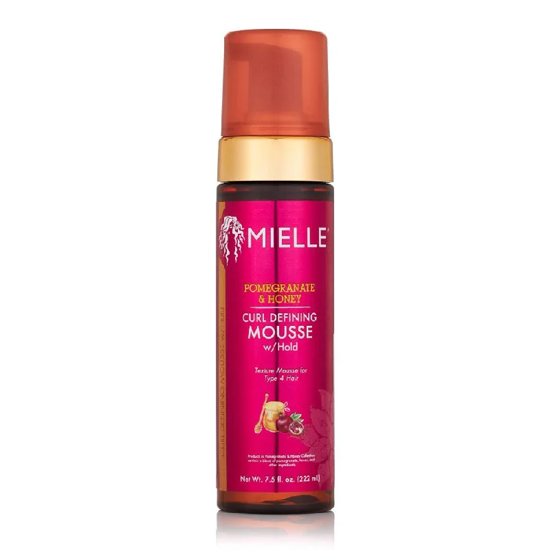 Mielle Pomegranate & Honey Curl Defining Mousse for Type 4 Hair, 7.5 fl oz