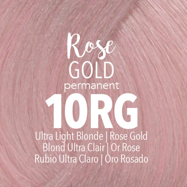 10RG Ultra Light Blonde Rose Gold