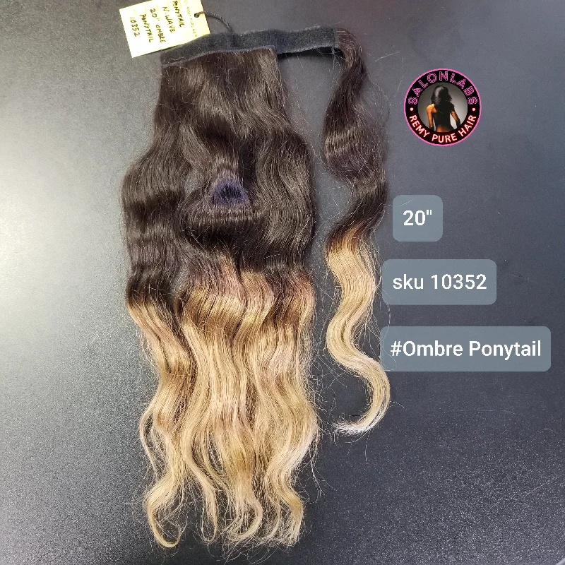 20 Inch Ombre Ponytail Extensions