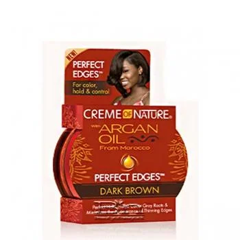 Cream Of Nature Argan Oil Edge Brown 2.25 Ounce