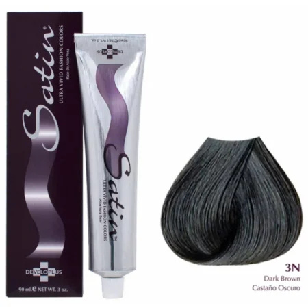 Satin Ultra Vivid Hair Color 3N Dark Brown, 3 Oz