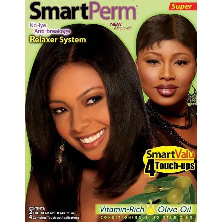 Smart Perm Relaxer Hair Care Kit, Regular 2 Applications