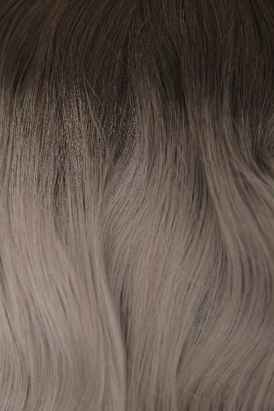 Smokey Ombre Clip-In Bun Extension