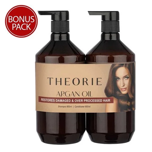 Theorie Argan Oil Reforming Hair Shampoo and Conditioner 800 ml Duo